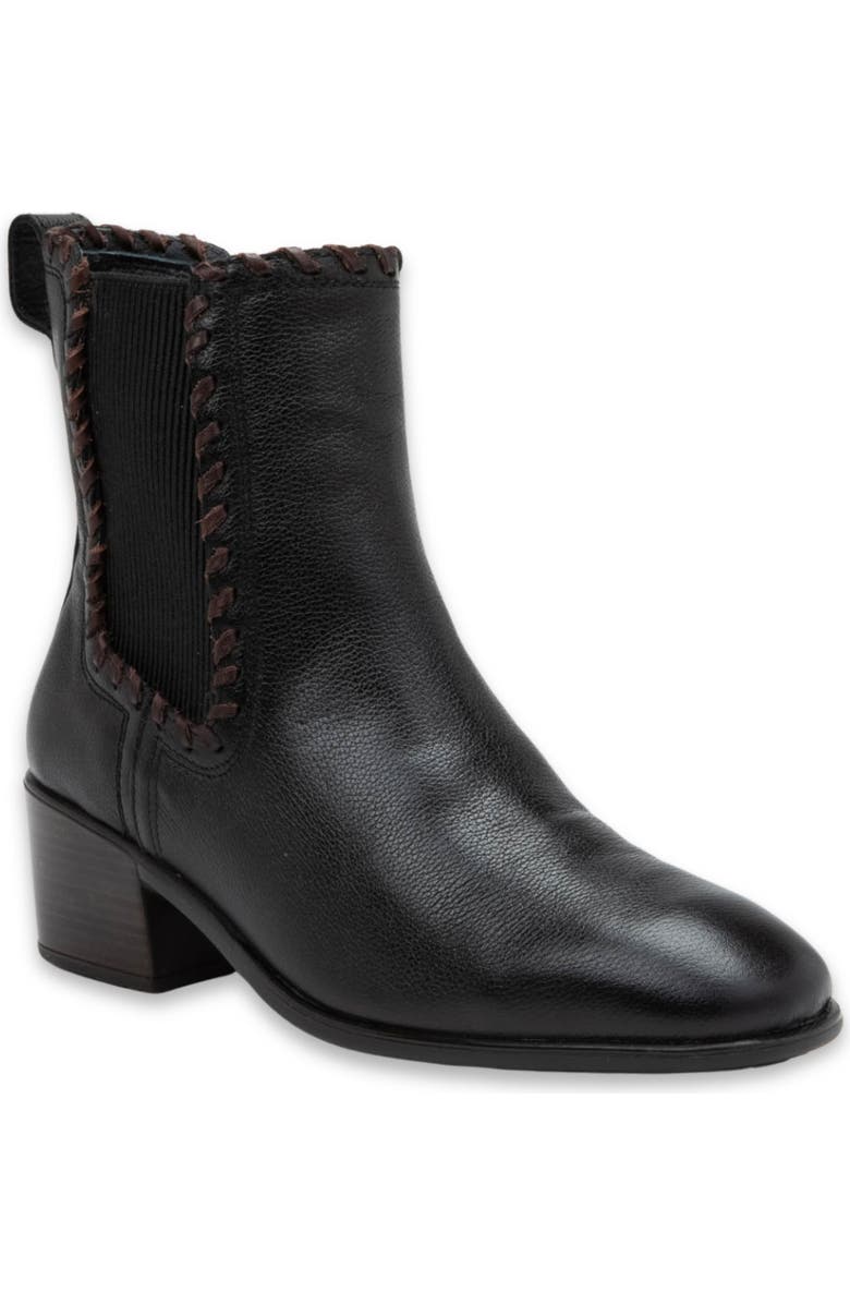 Naot Tradition Chelsea Boot, Main, color, Black Soft Leather