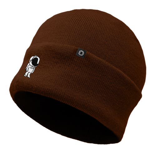 Dalix Astronaut Beanie In Brown