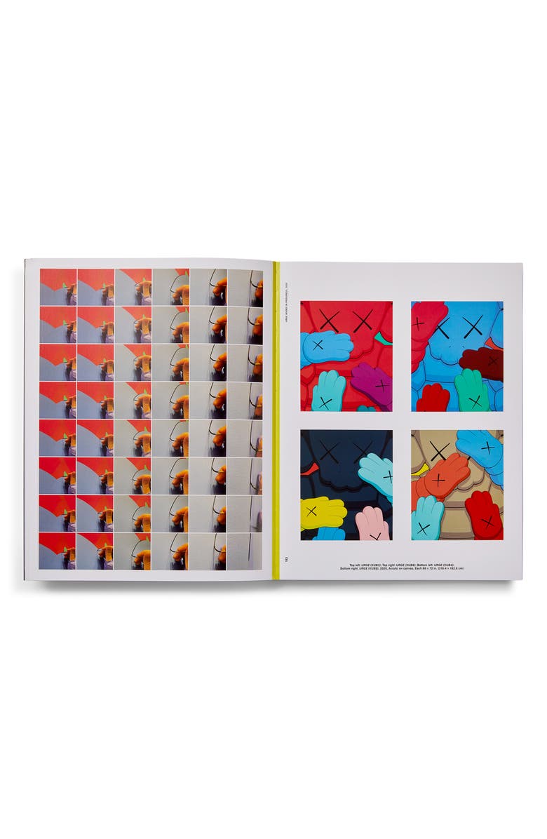 Phaidon Press 'KAWS: WHAT PARTY (Black on Pink edition)' Book, Alternate, color, 