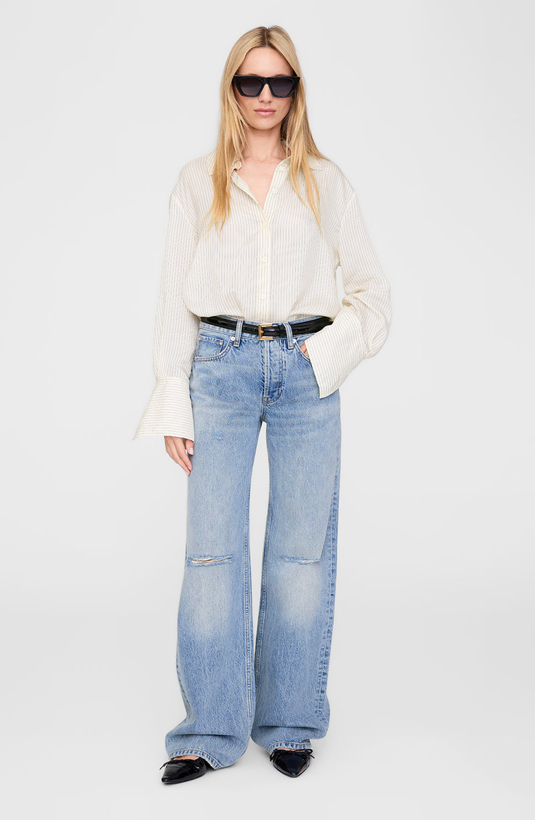 ANINE BING Bridget Shirt, Main, color, 