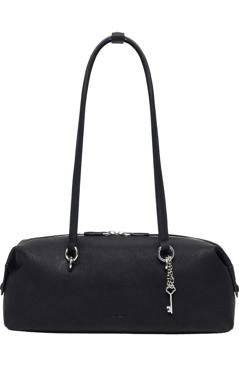 Oryany Martin Leather Shoulder Bag, Main, color, Black