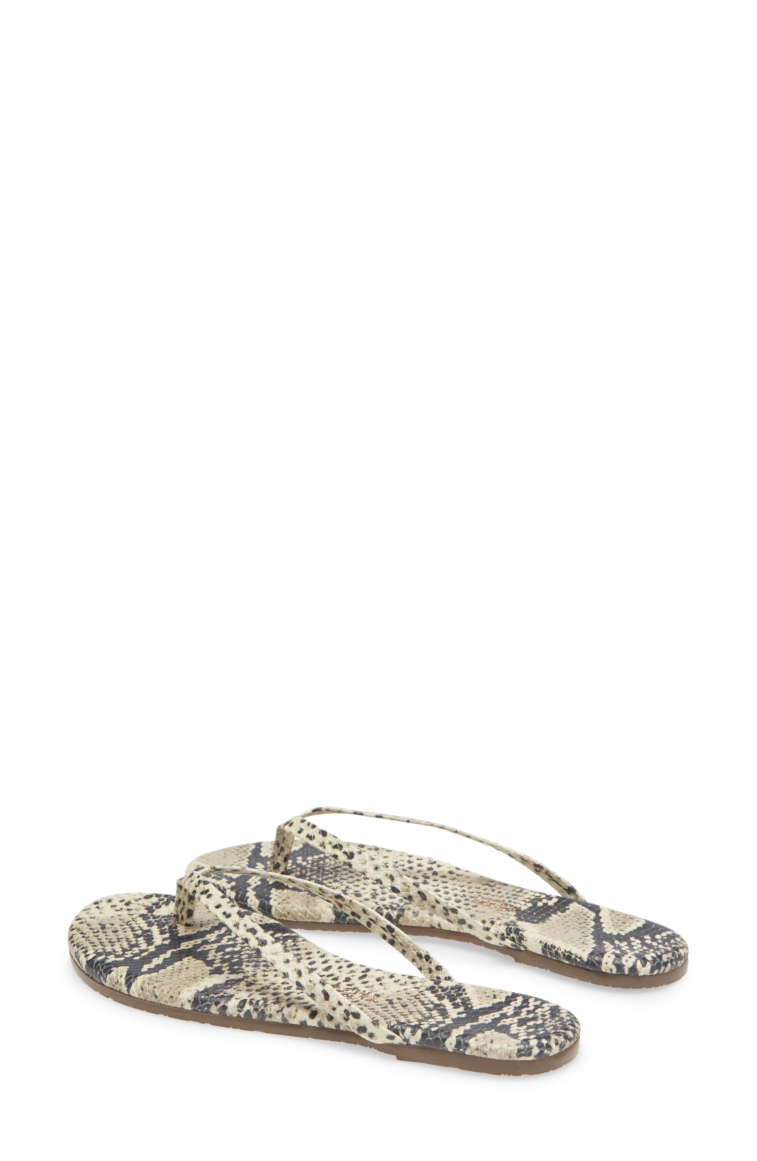 'Studio' Flip Flop, Alternate, color, SAND SNAKE