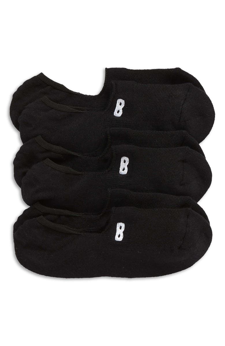 Pair of Thieves 3-Pack No-Show Socks, Main, color, Black/White