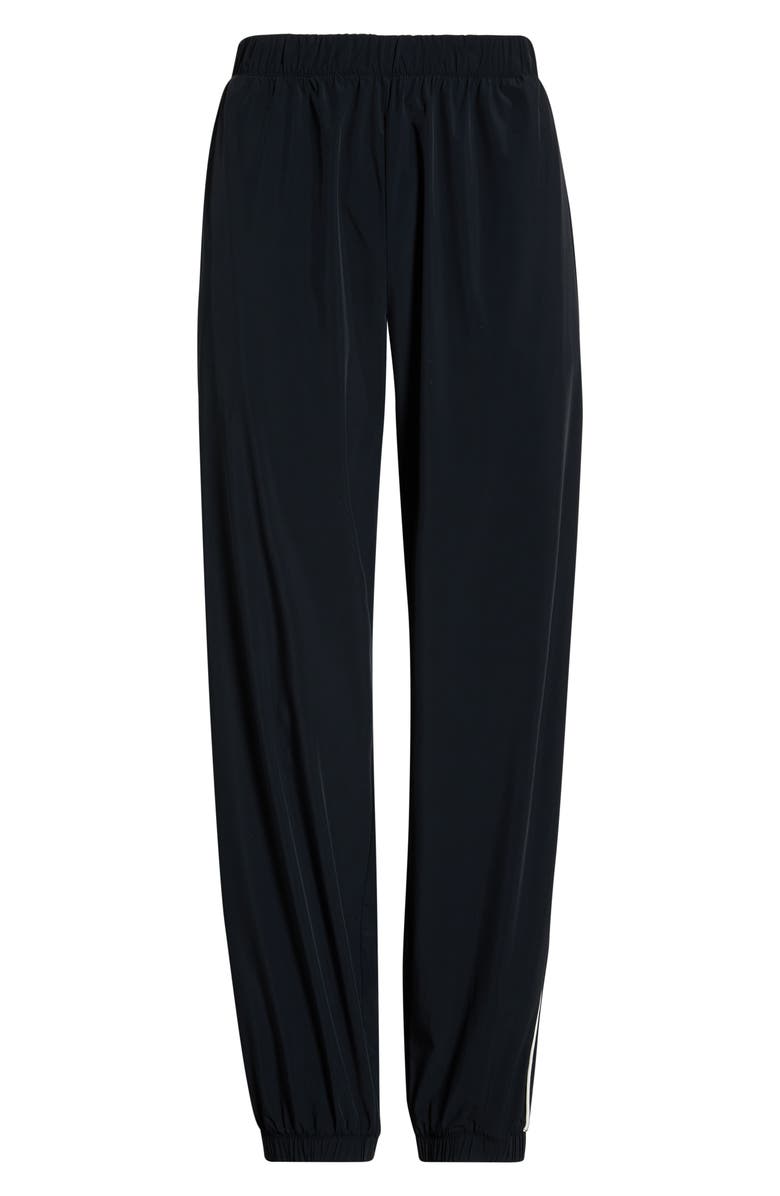 SPLITS59 Megan Stretch Nylon Joggers, Alternate, color, Black/ Creme