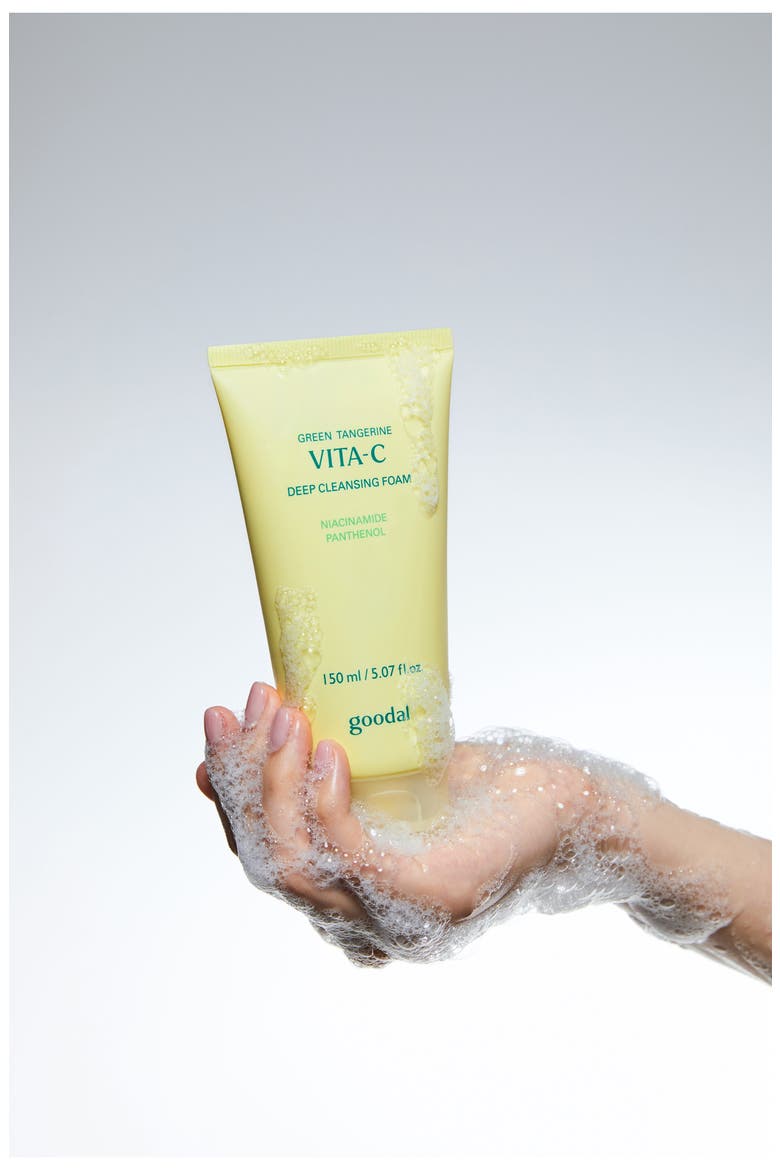 Green Tangerine Vita-C Deep Cleansing Foam, Alternate, color, NO COLOR