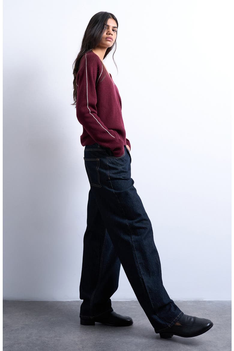Lowrie Low Rise Baggy Jeans, Alternate, color, MEDIUM BLUE