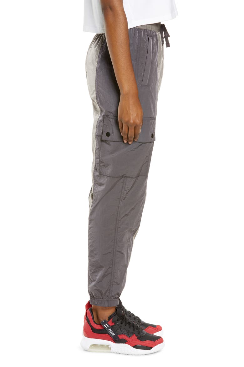 Nike Jordan Essentials Women's Woven Pants, Alternate, color, MOON PARTICLE/ THUNDER GREY