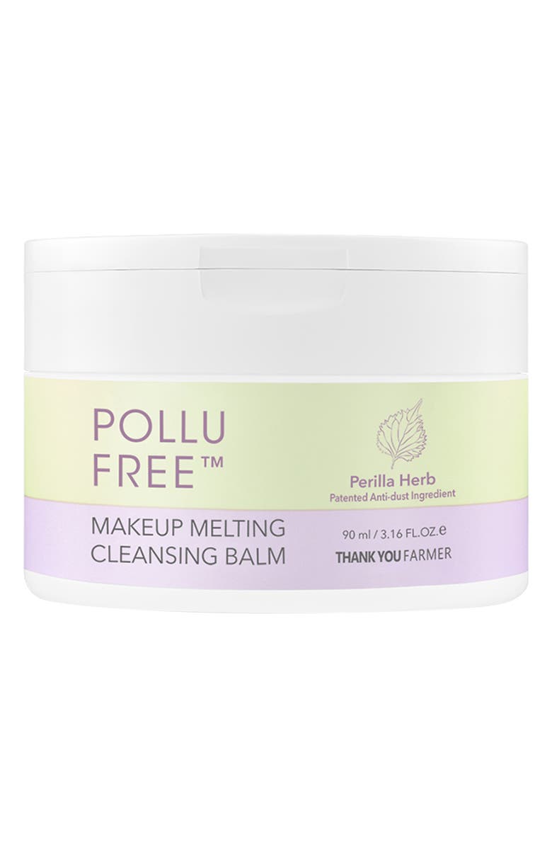 THANK YOU FARMER Pollufree Makeup Melting Cleansing Balm, Main, color, 