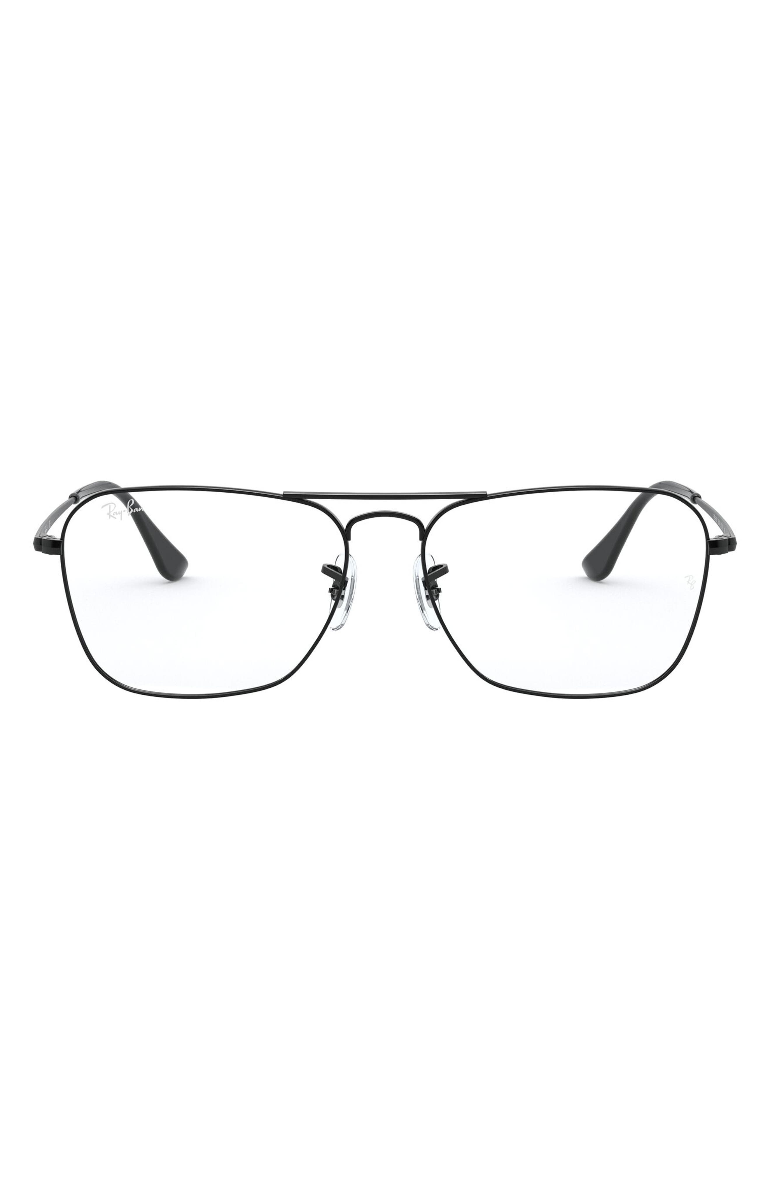 Unisex Caravan 55mm Double Bridge Optical Glasses