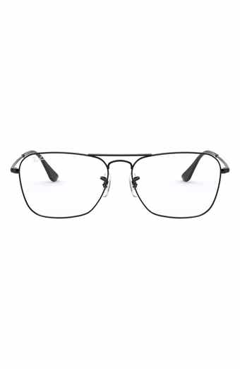 Unisex Caravan 55mm Double Bridge Optical Glasses