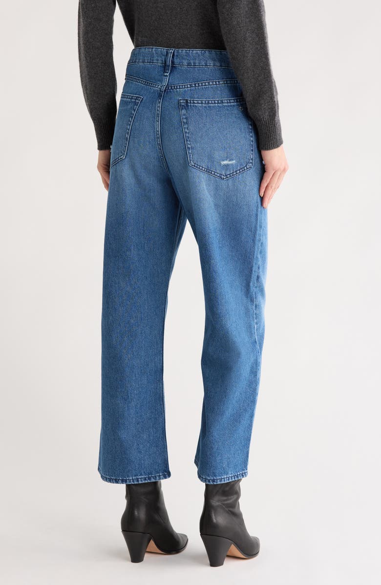 rag & bone Lori High Waist Stretch Crop Jeans, Alternate, color, Polk