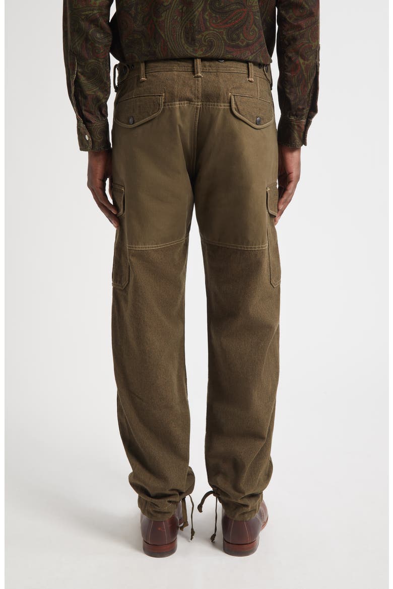 Regiment Fit Twill Cargo Pants, Alternate, color, OLIVE