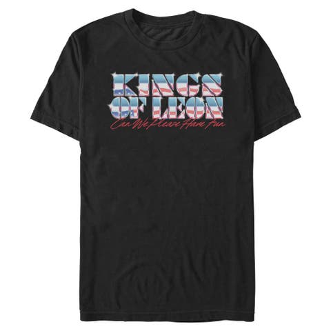 Mens Kings of Leon Can We Please Have Fun T Shirt