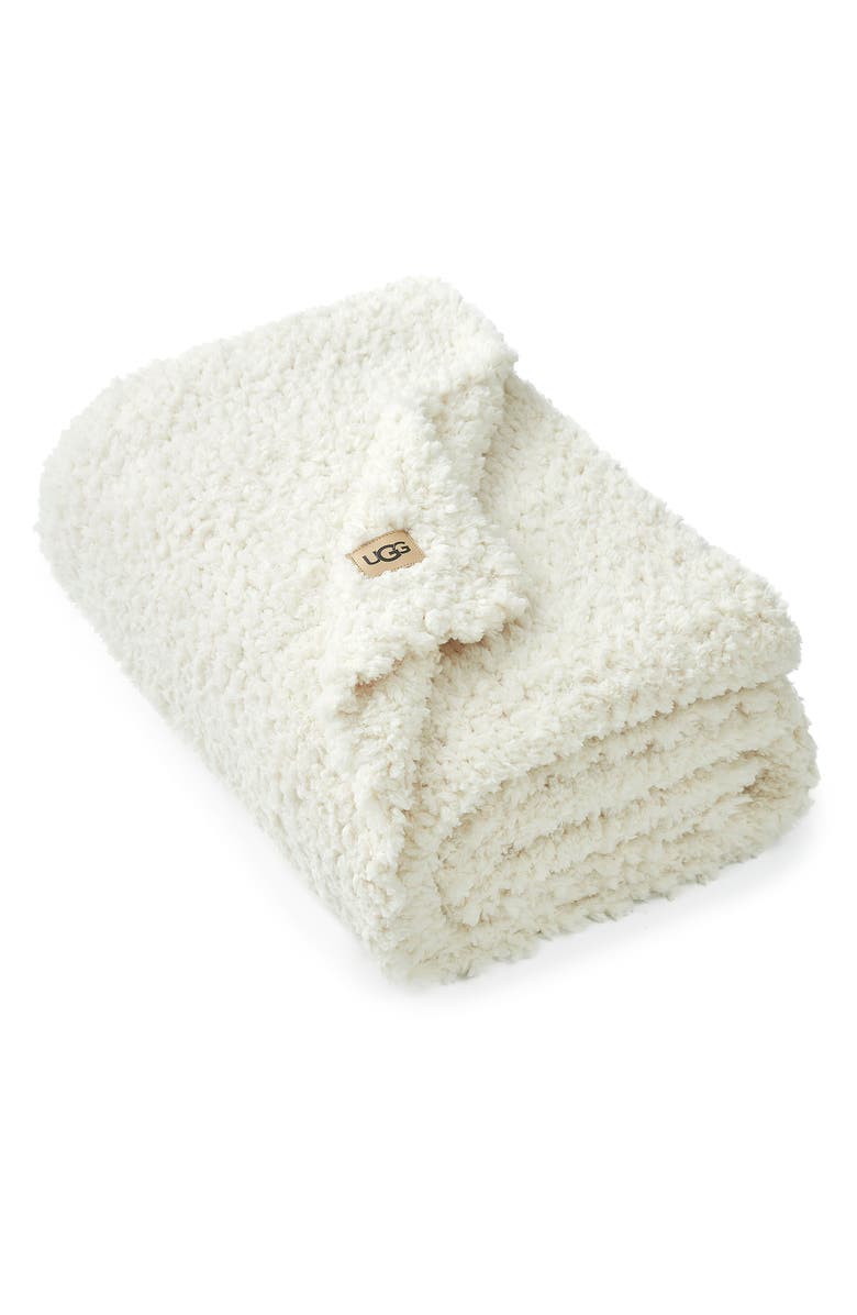 UGG<sup>®</sup> Hollis Fleece Throw Blanket, Main, color, 