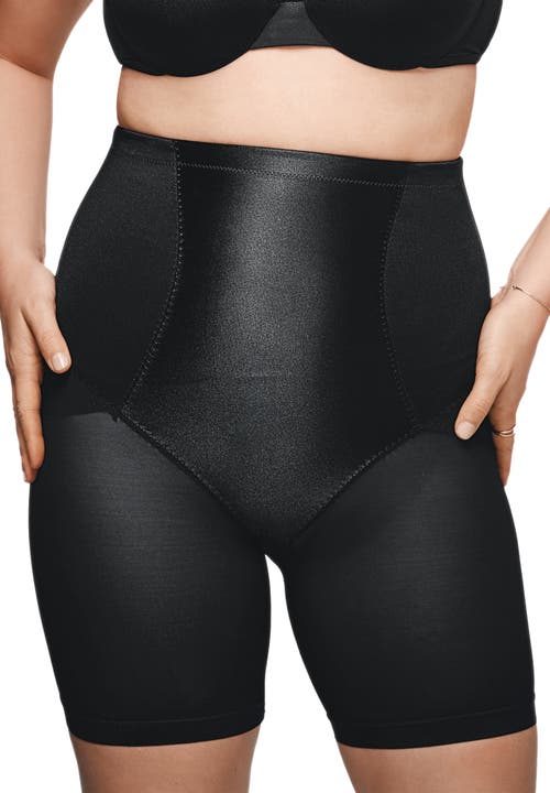 Secret Solutions Power Shaper Firm Control Long Leg Shaper In Black