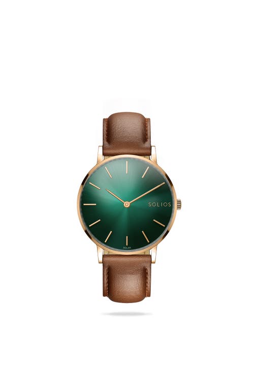 Solios Watches The Rainforest Classic | Green Dial