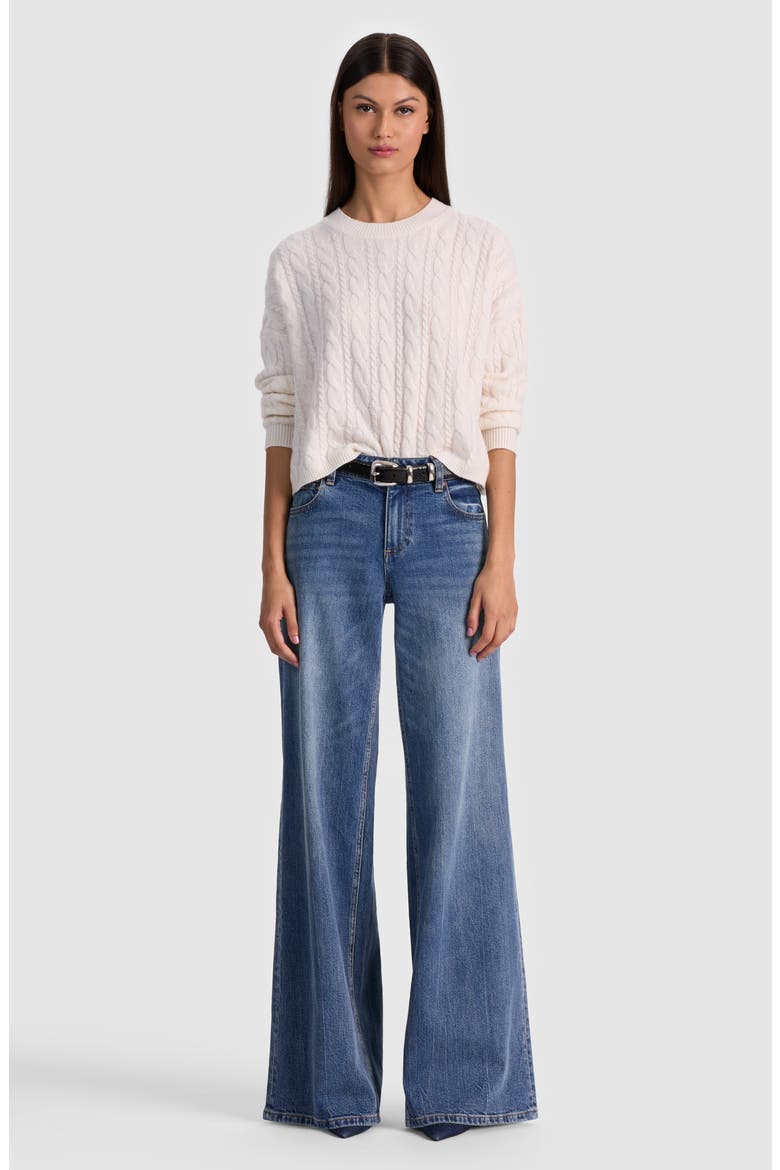 Chic Wide Leg Jeans, Alternate, color, BROOKLYN BLUE