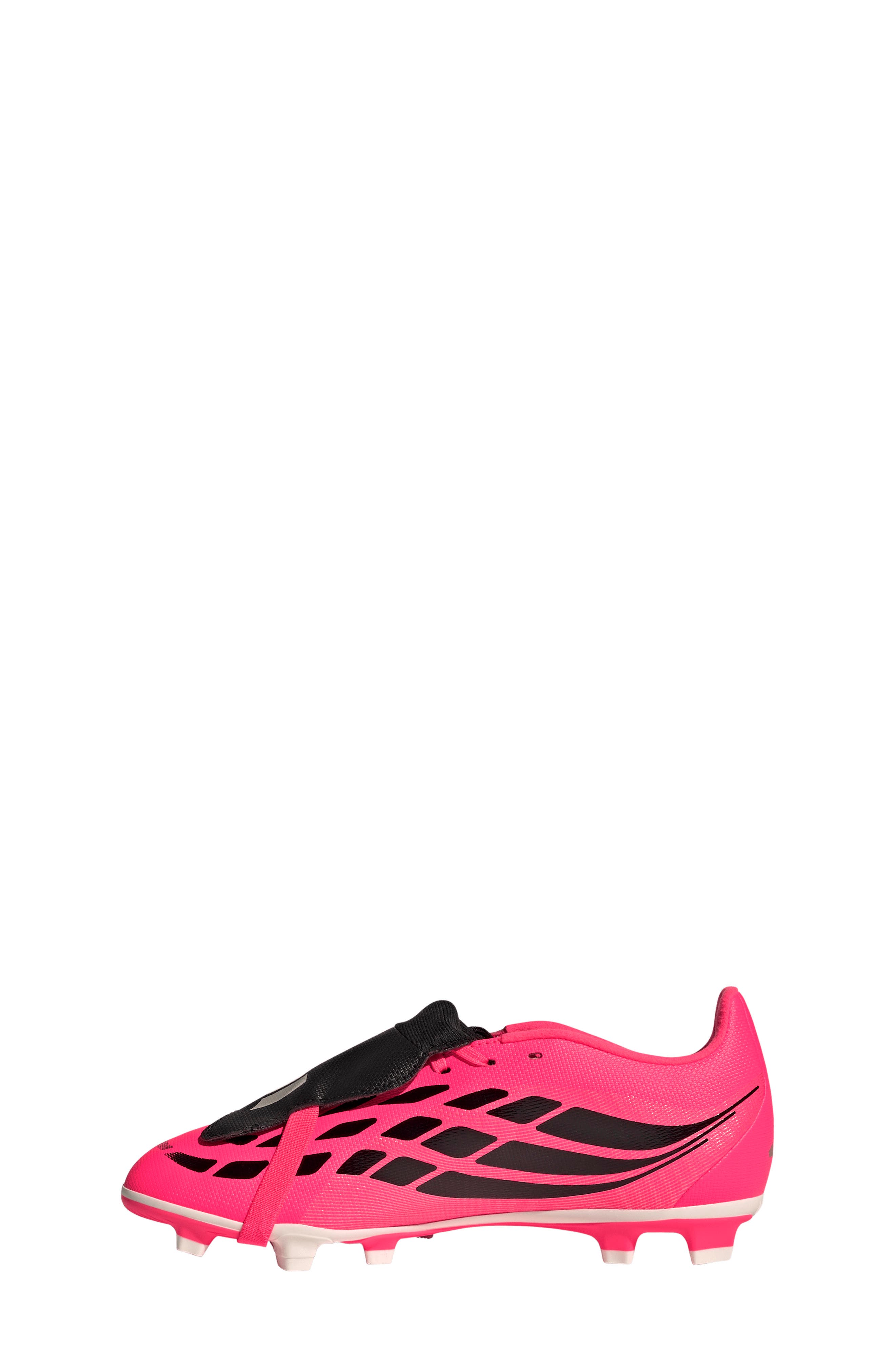 Kids' Predator Club Firm Ground/Multiground Soccer Cleat, Alternate, color, TURBO/ CHROME/ BLACK