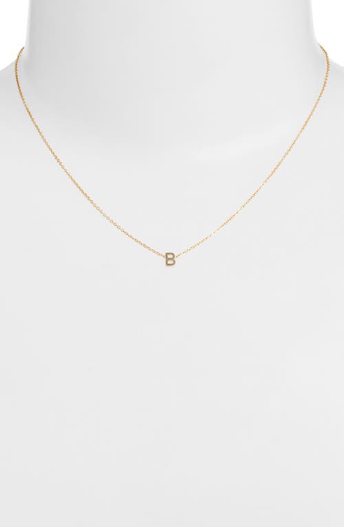 Set & Stones Cheyenne Initial Pendant Necklace