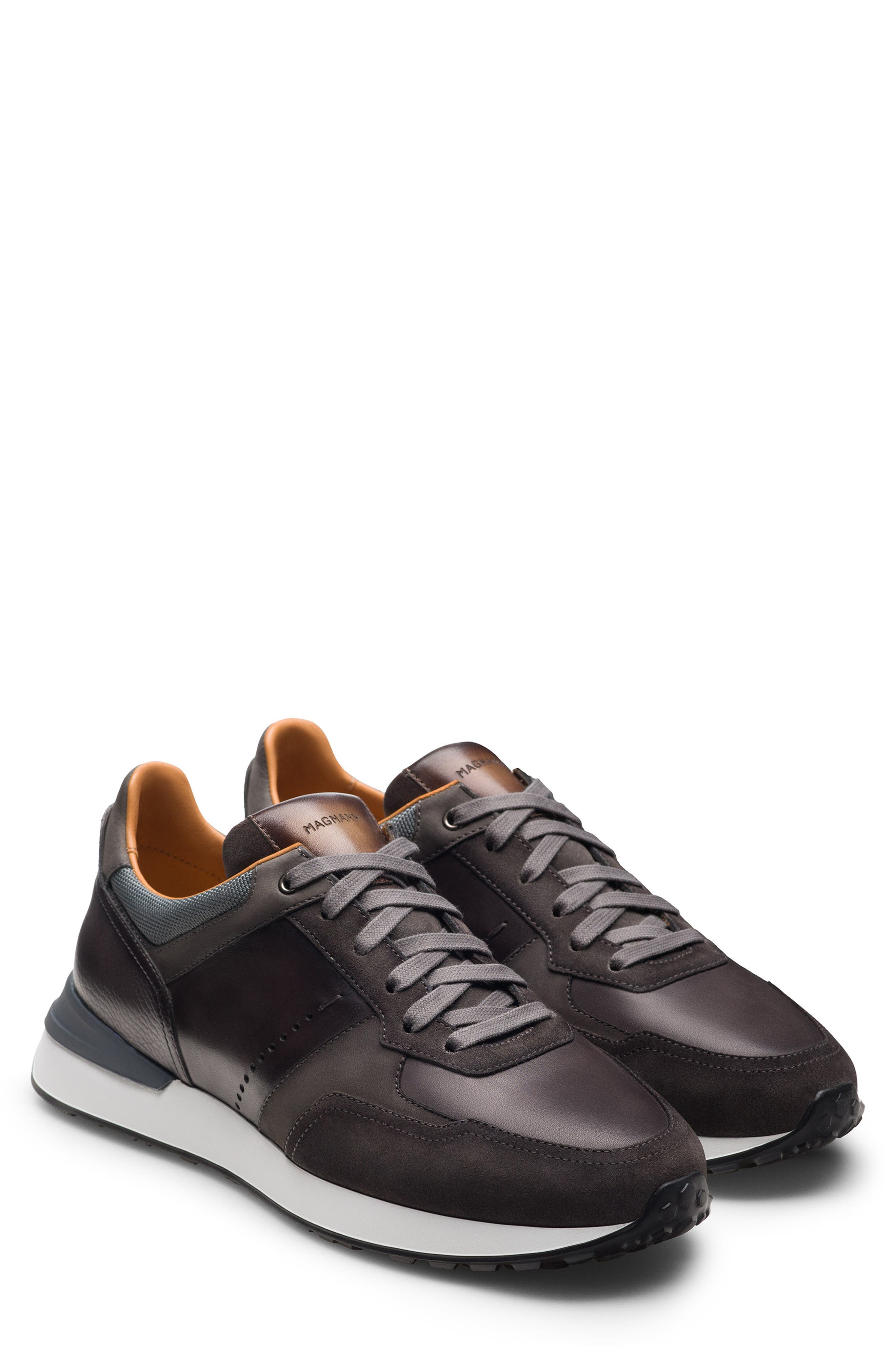 Magnanni Savi Low Top Sneaker, Main, color, Grey