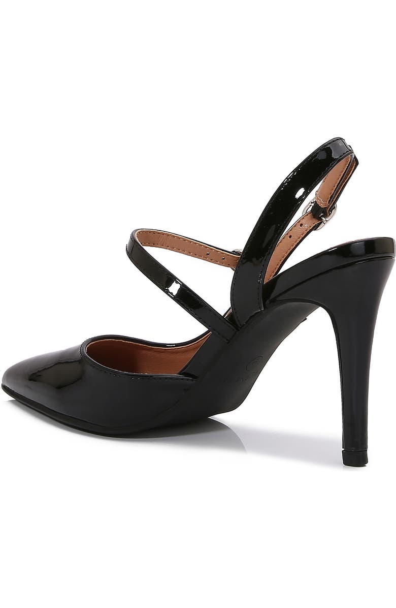 BERNESS Gula Pointed Toe Slingback Pump, Alternate, color, Black