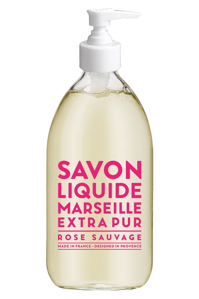 Wild Rose Liquid Marseille Soap, Main, color, NO COLOR