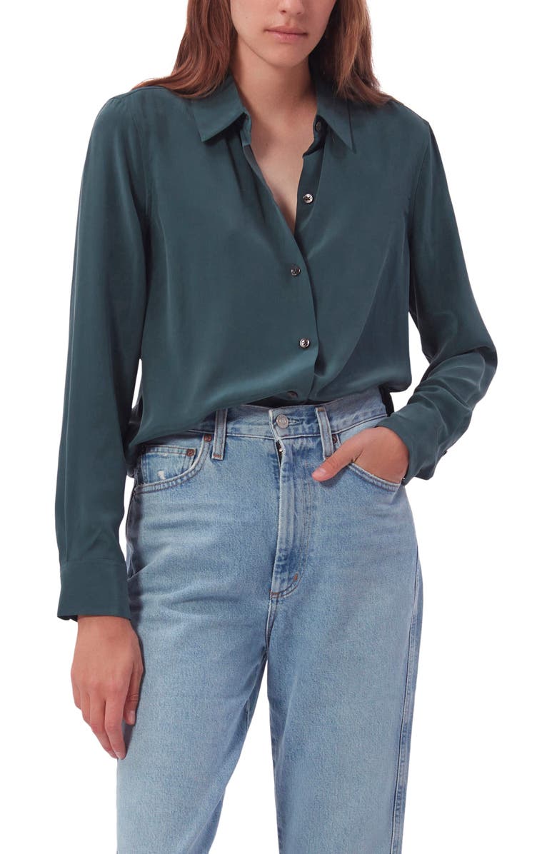 Equipment Essential Silk Blouse, Main, color, 