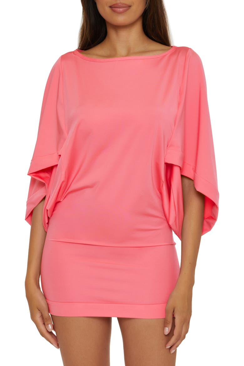 Classic Cover-Up Tunic, Main, color, GARDEN PINK