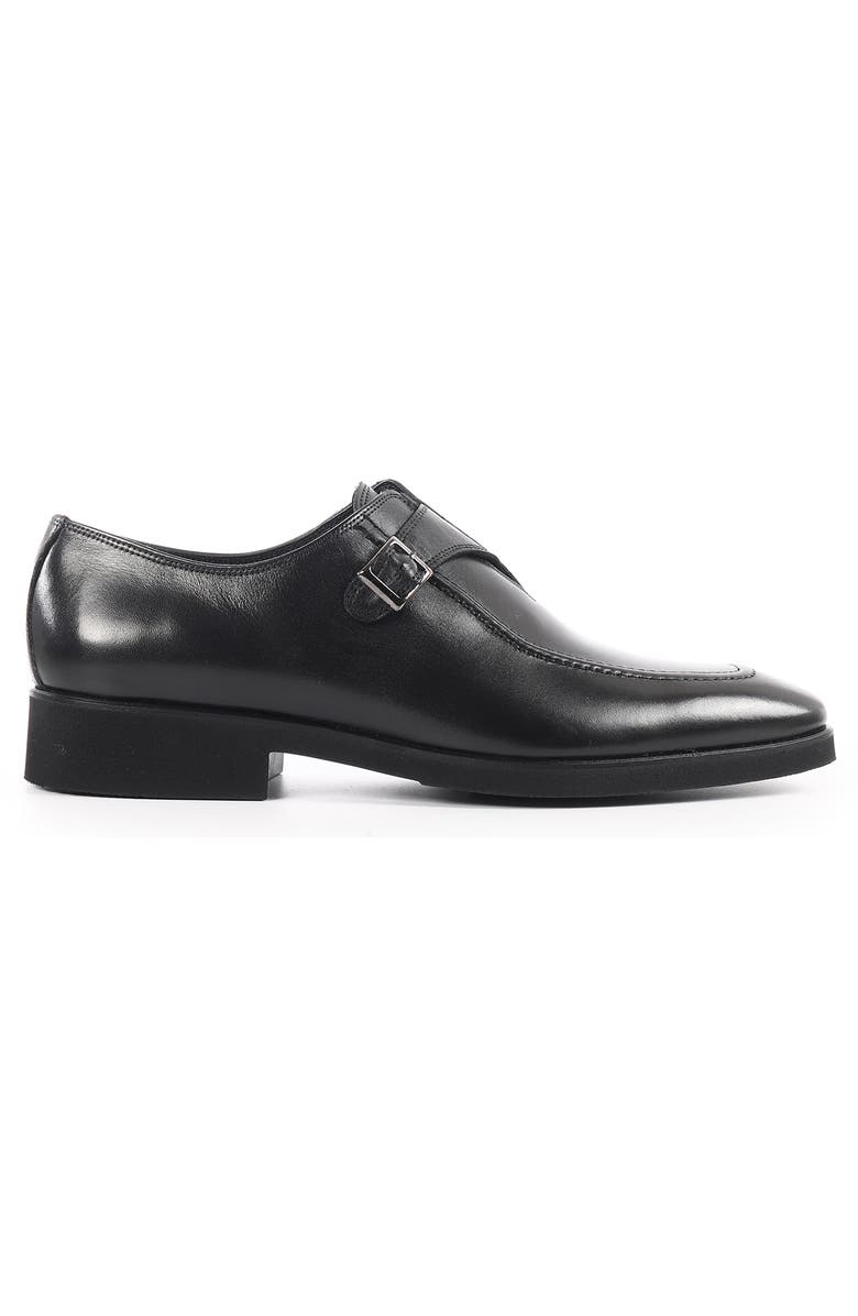 VELLAPAIS Wilton Monk Shoe, Alternate, color, Black