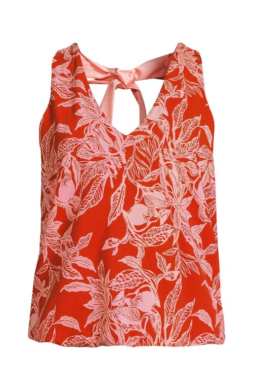 Shop Lands' End Lightweight Jersey Blouson Vneck Tank
