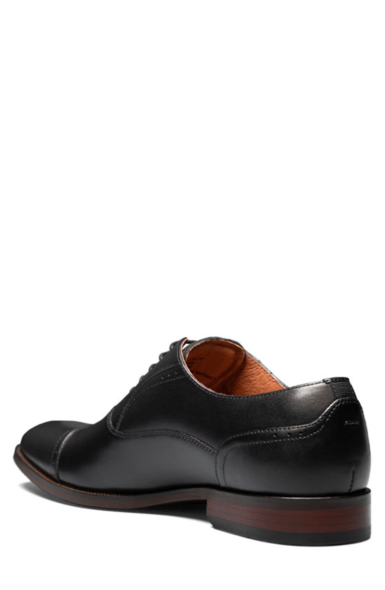 Florsheim Sorrello Cap Toe Oxford, Alternate, color, Black