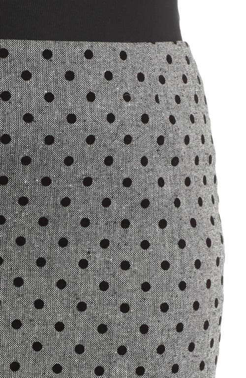 Halogen ® Dot Pencil Skirt In Gray