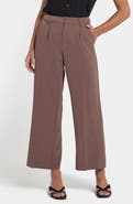 NYDJ Crepe Ankle Wide Leg Pants