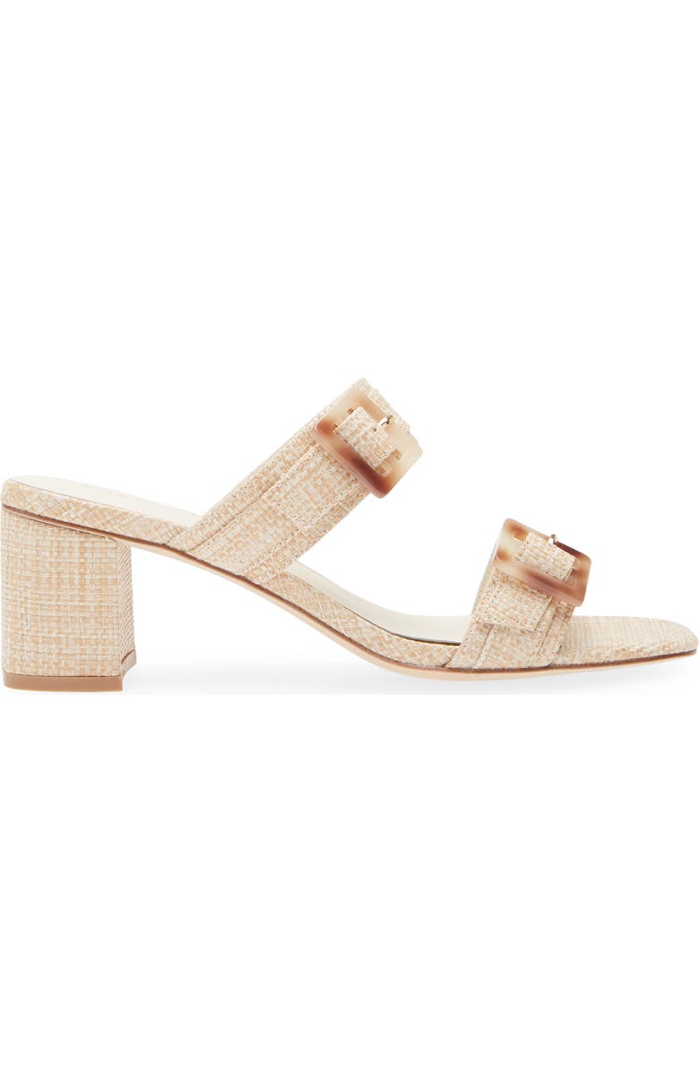 KOKO + PALENKI Resort Slide Sandal, Alternate, color, Natural Raffia