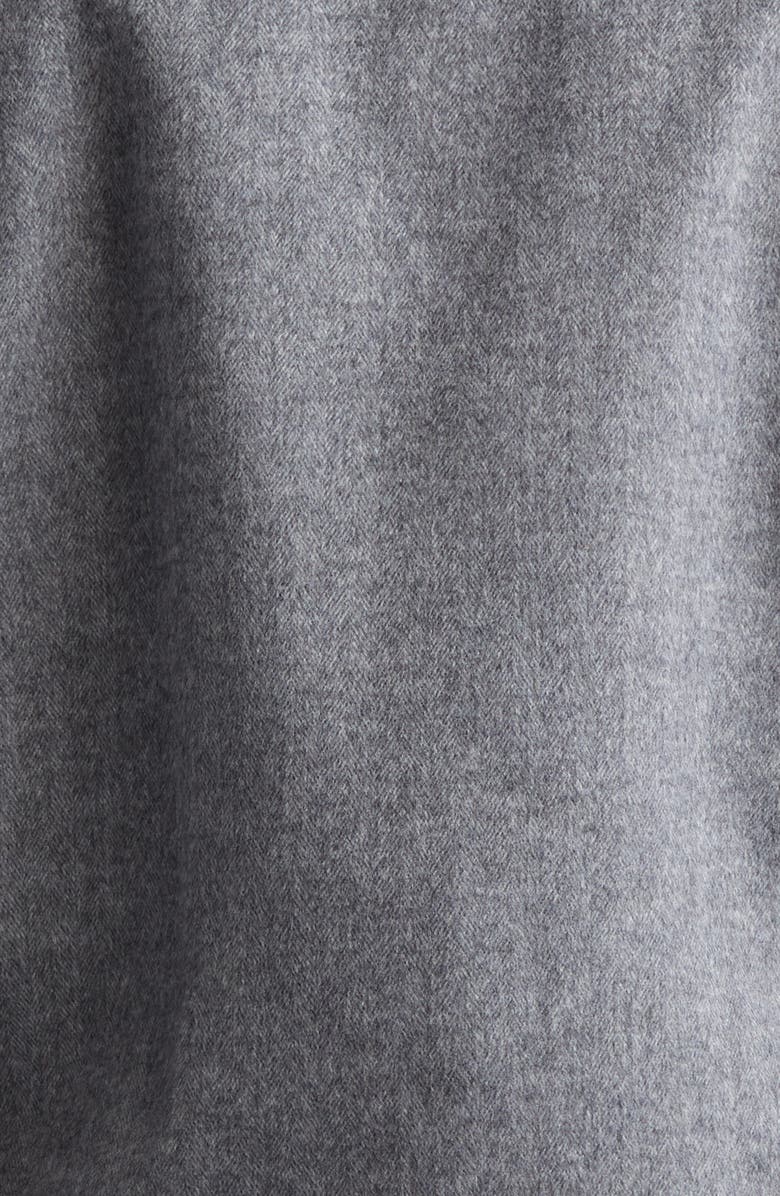 MooRER Bellati Herringbone Virgin Wool Down Jacket, Alternate, color, Grey