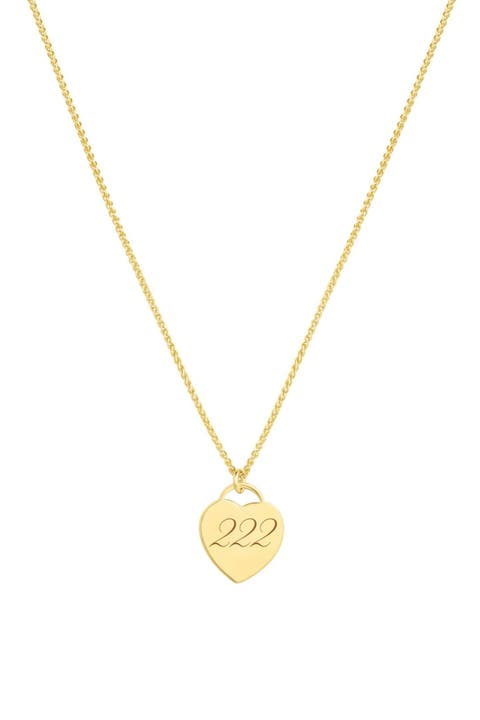 Alice Angel Numbers Necklace
