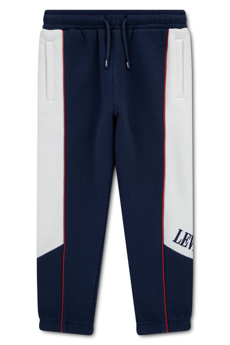Kids' Classic Colorblocked Fleece Joggers, Main, color, NAVAL ACADEMY