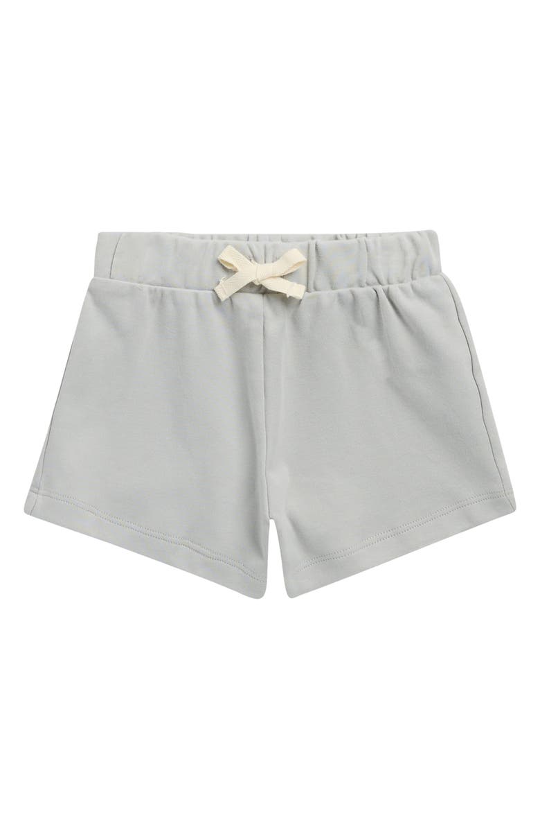 QUINCY MAE Play Organic Cotton Shorts, Main, color, Sky