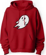 Dalix Giant Ghost Fleece Hoodie