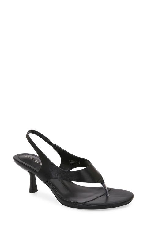 Freddy Kitten Heel Thong Sandal (Women)