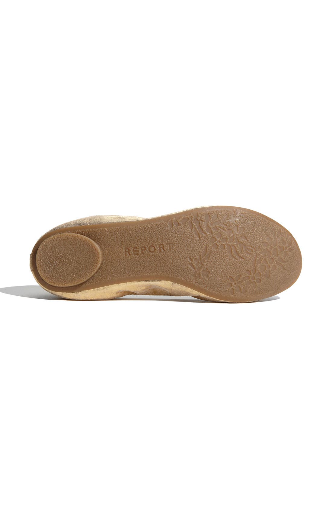 'Burna' Flat, Alternate, color, GOLD