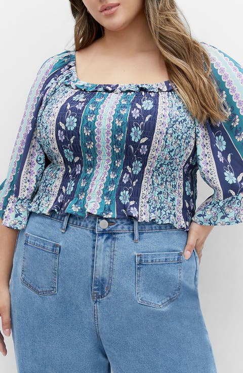 Samara Print Top (Plus)