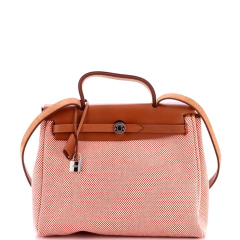 Herbag Zip Criss Viking Toile and Leather 31
