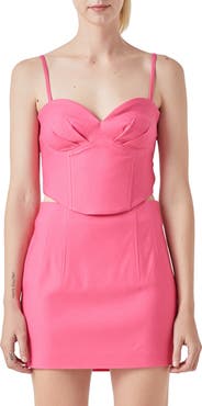 Grey Lab Sweetheart Corset Camisole