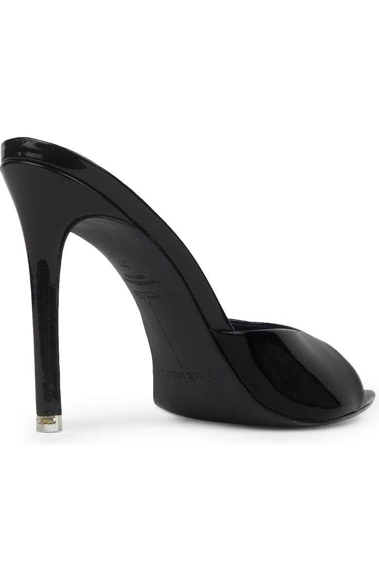 BLACK SUEDE STUDIO Brea Pointed Toe Sandal, Alternate, color, Black Patent