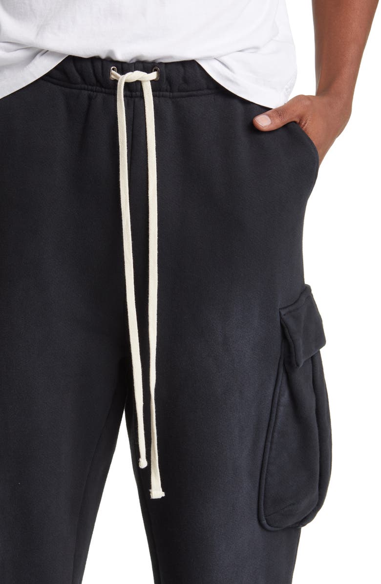 Elwood Oversize Cargo Sweatpants, Alternate, color, 