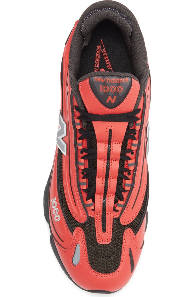 New Balance 1000 Sneaker, Alternate, color, Blast Red/ Metallic Silver