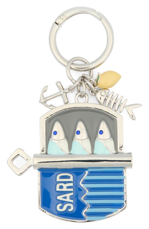 Chelsea28 Tin Fish Bag Charm In Metallic