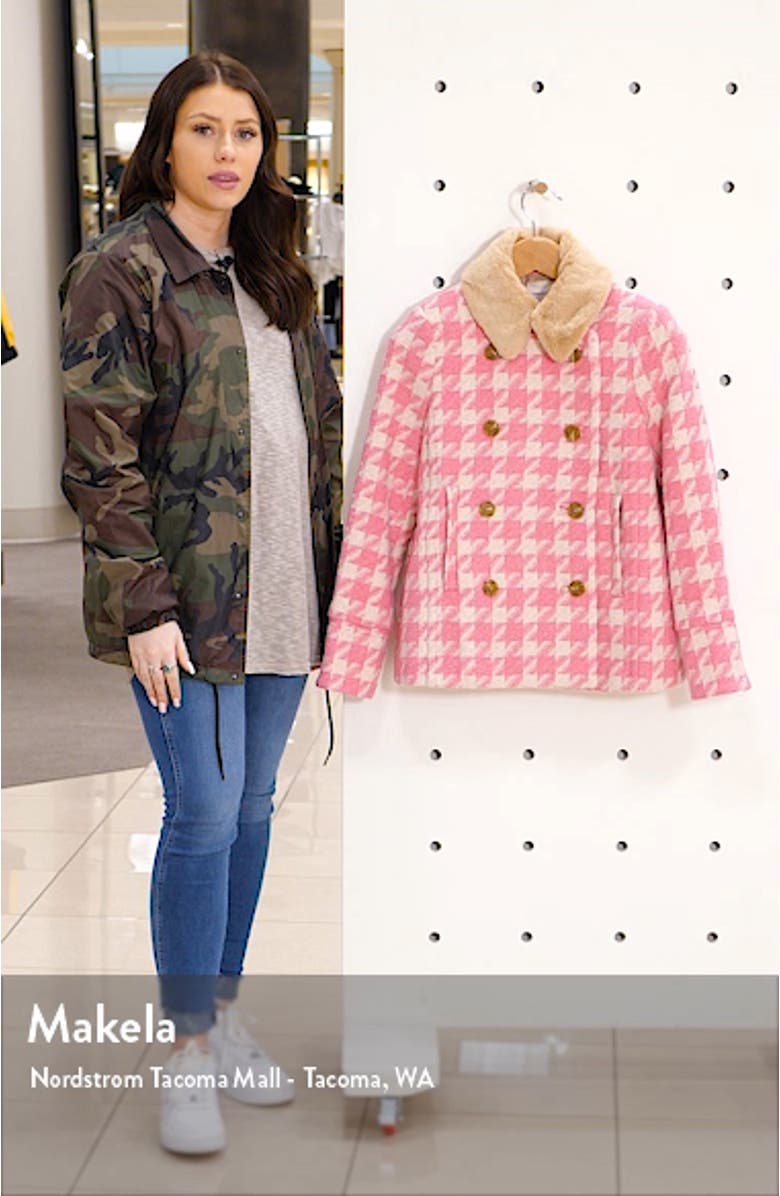 Houndstooth Peacoat, sales video thumbnail