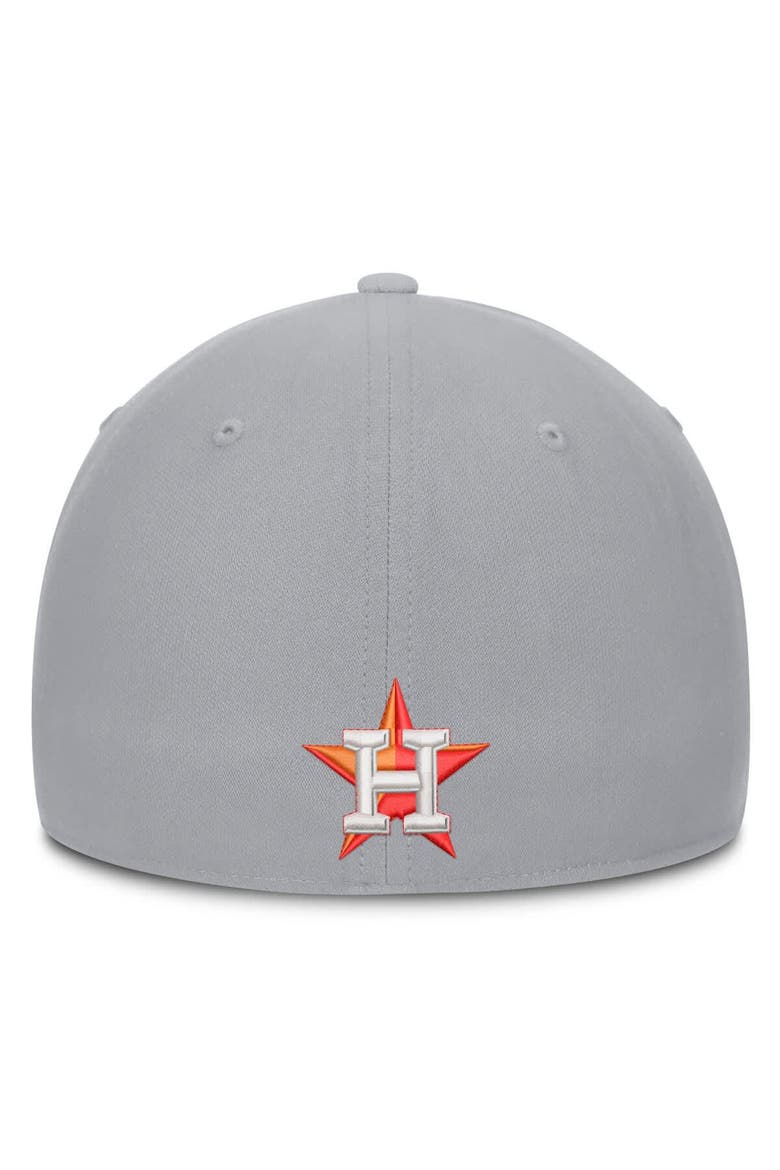 Men's Nike  Gray Houston Astros Primetime Rise Dri-FIT Flex Hat, Alternate, color, Gray
